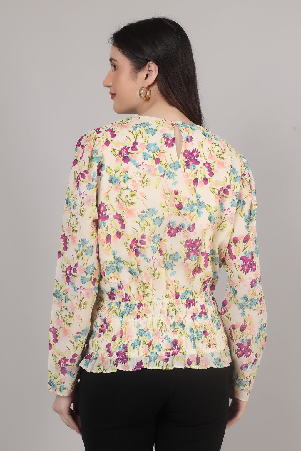 Thoughtful party floral print , printed women multi color